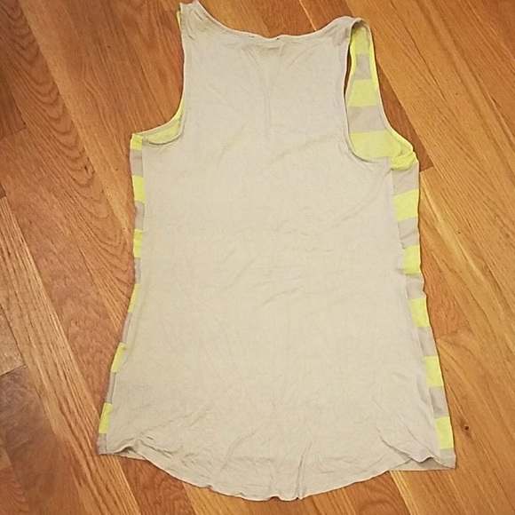Express Nude Neon Striped Tank Size XS - Picture 3 of 3